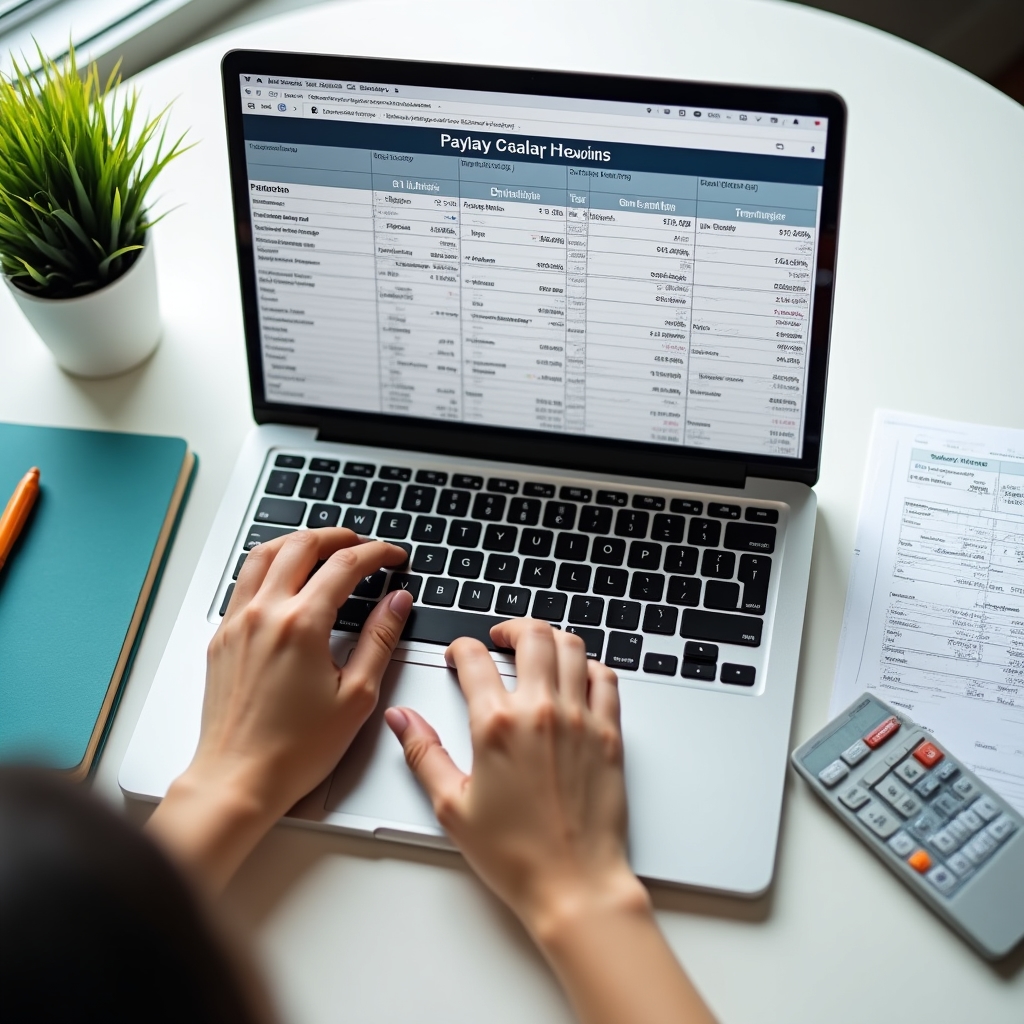 Processo di calcolo stipendi mensili